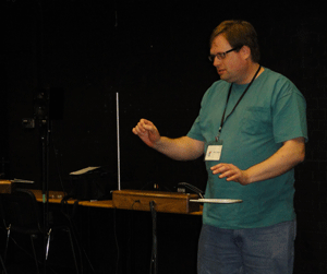 Rick Reid Meets His B3 Pro Theremin